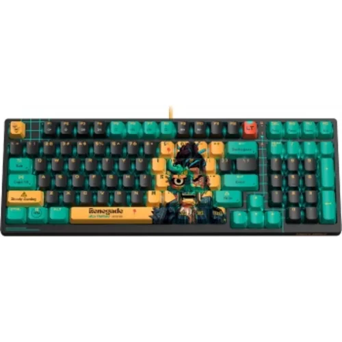 Клавиатура A4Tech Bloody AT98 Renegade механическая черный/зеленый USB for gamer LED (AT98)