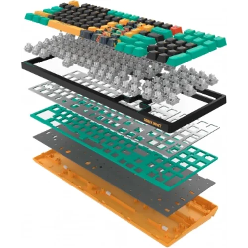 Клавиатура A4Tech Bloody AT98 Renegade механическая черный/зеленый USB for gamer LED (AT98)