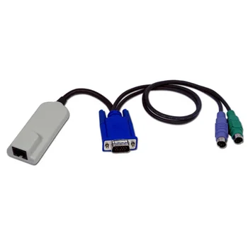 Адаптер для подключения серверов к KVM Avocent, с PS2 клавиатурой, мышью и VGA монитором