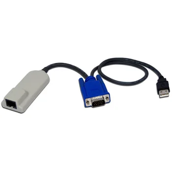 Адаптер для подключения серверов к KVM Avocent, с USB клавиатурой, мышью и VGA монитором.