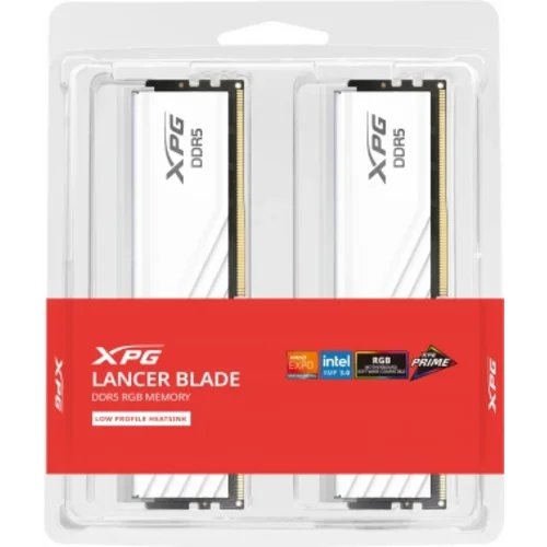 Память DDR5 2x16GB 6000MHz A-Data AX5U6000C3016G-DTLABRWH XPG Lancer Blade RGB RTL Gaming PC5-48000