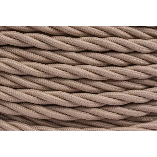 Провод ретро 3х1.5 матов. капучино (уп.50м) Bironi B1-434-716-50