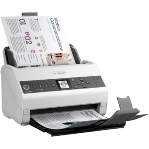 Сканер планшетный/протяжный Epson WorkForce DS-730N (B11B259401/B11B259502) A4 белый
