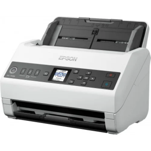 Сканер планшетный/протяжный Epson WorkForce DS-730N (B11B259401/B11B259502) A4 белый