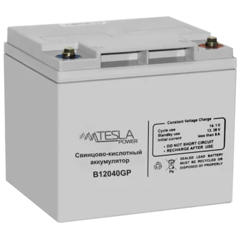 Свинцово-кислотный аккумулятор Tesla Power 12VDC 40Ач