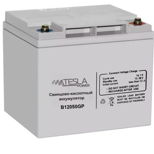 Свинцово-кислотный аккумулятор Tesla Power 12VDC 50Ач