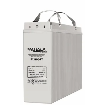 Фронт-терминальный герметичный необслуживаемый аккумулятор Tesla Power 12VDC 100Ач