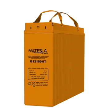 Фронт-терминальный герметичный необслуживаемый аккумулятор Tesla Power 12VDC 100Ач, высокотемпературный