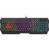 Клавиатура + мышь A4Tech Bloody B1700 клав:черный мышь:черный USB LED