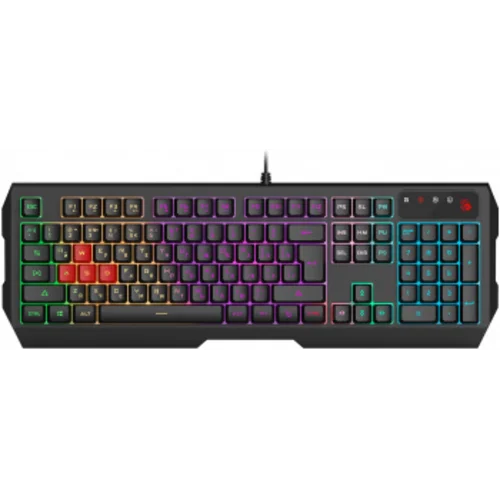 Клавиатура + мышь A4Tech Bloody B1700 клав:черный мышь:черный USB LED