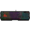 Клавиатура + мышь A4Tech Bloody B1700 клав:черный мышь:черный USB LED