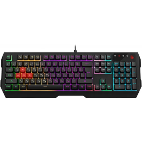 Клавиатура + мышь A4Tech Bloody B1700 клав:черный мышь:черный USB LED