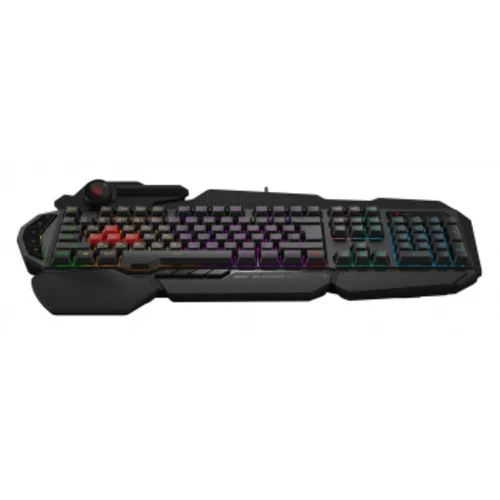 Клавиатура A4Tech Bloody B310N черный USB Multimedia for gamer LED (подставка для запястий) (B310N)