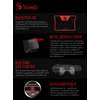 Клавиатура A4Tech Bloody B310N черный USB Multimedia for gamer LED (подставка для запястий) (B310N)