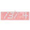 Клавиатура A4Tech Bloody B800 Dual Color механическая розовый/белый USB for gamer LED
