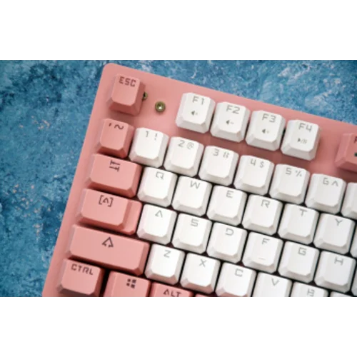 Клавиатура A4Tech Bloody B800 Dual Color механическая розовый/белый USB for gamer LED