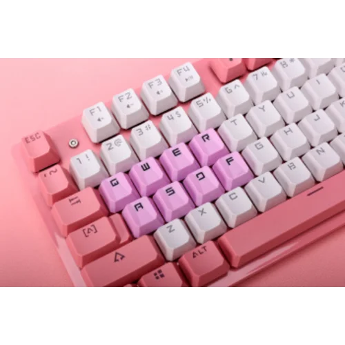 Клавиатура A4Tech Bloody B800 Dual Color механическая розовый/белый USB for gamer LED