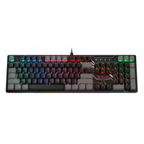 Клавиатура A4Tech Bloody B808N механическая черный/серый USB for gamer LED