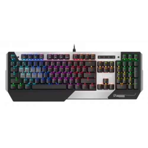 Клавиатура A4Tech Bloody B865R механическая серый/черный USB for gamer LED
