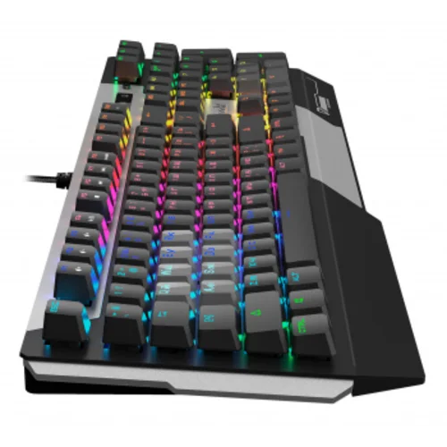 Клавиатура A4Tech Bloody B865R механическая серый/черный USB for gamer LED