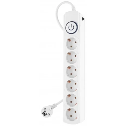 Сетевой фильтр Ippon BK-6-EU-3-10-W 3м (6 розеток) белый (коробка)