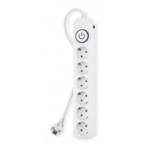 Сетевой фильтр Ippon BK-6-EU-5-16-W 5м (6 розеток) белый (коробка)