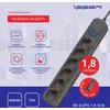 Сетевой фильтр Ippon BK-6-UPS-1.8-10-B 1.8м (6 розеток) черный (коробка)