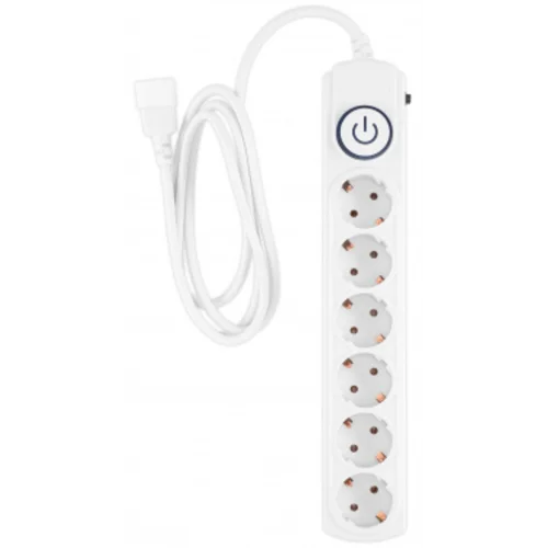 Сетевой фильтр Ippon BK-6-UPS-1.8-10-W 1.8м (6 розеток) белый (коробка)