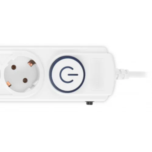 Сетевой фильтр Ippon BK-6-UPS-1.8-10-W 1.8м (6 розеток) белый (коробка)