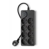 Сетевой фильтр Ippon BK-8-EU-3-10-B 3м (8 розеток) черный (коробка)