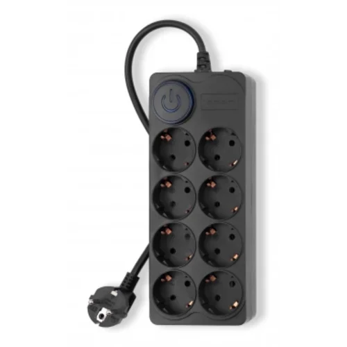 Сетевой фильтр Ippon BK-8-EU-3-10-B 3м (8 розеток) черный (коробка)