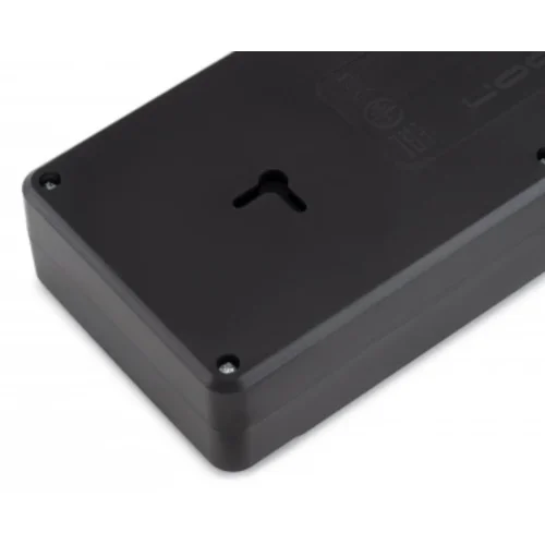 Сетевой фильтр Ippon BK-8-EU-3-10-B 3м (8 розеток) черный (коробка)