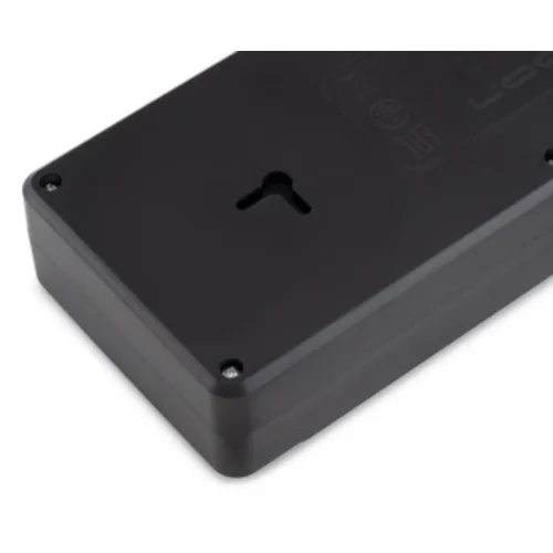 Сетевой фильтр Ippon BK-8-EU-5-10-B 5м (8 розеток) черный (коробка)