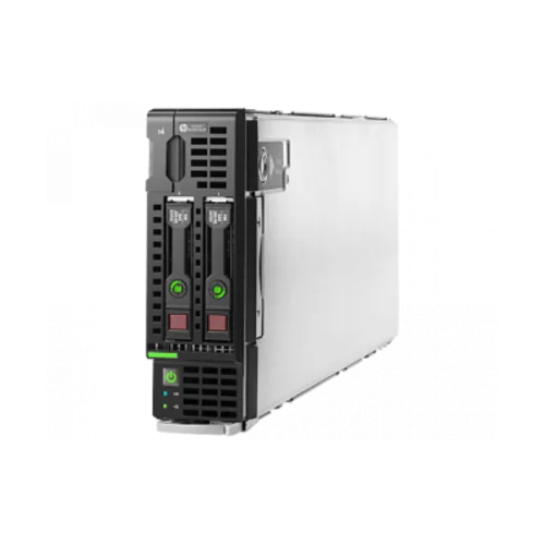 Блейд-сервер BL460c Gen8, до двух процессоров Intel Xeon E5-2600v1/v2, 16 слотов DDR3, P220i/512MB, 2x10Gb