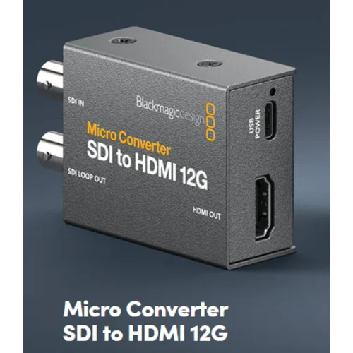 Конвертер микро SDI в HDMI 12G