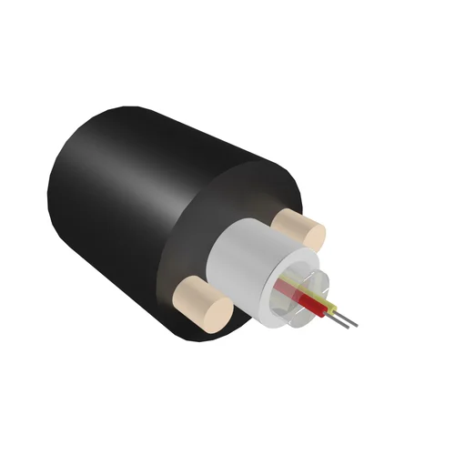 Кабель оптический B-OptiX, самонесущий диэлектрический, 2 волокна, 3.0кН, FRP 1,8 мм, катушка 2 км.