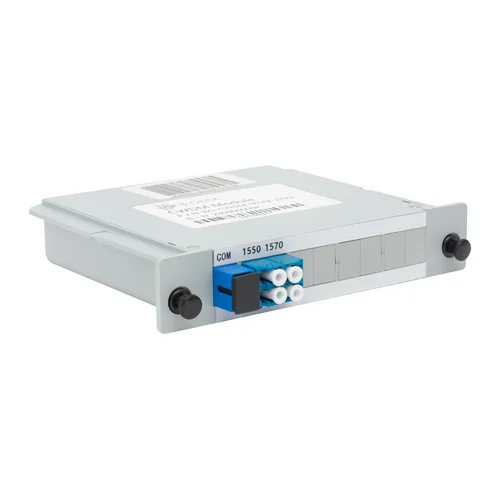 Мультиплексор B-OptiX CWDM одноволоконный 2-канальный, (trx:1550/1530, 1570/1510), в пластиковом слоте