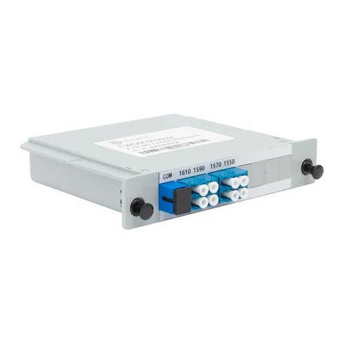 Мультиплексор B-OptiX CWDM одноволоконный 4-канальный (trx:1610-1550, 1470-1530), в пластиковом слоте