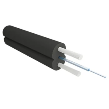 Кабель оптический 1F: G657A1, 0.50mm GFRP*2, 2.00*3.00mm New LSZH Material in Black