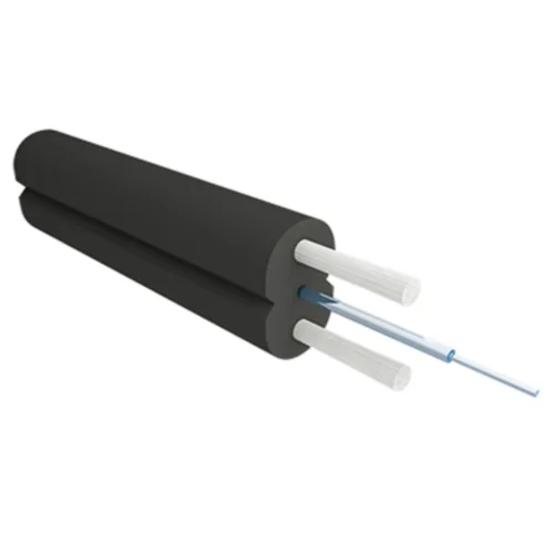 Кабель оптический 1F: G657A1, 0.50mm GFRP*2, 2.00*3.00mm New LSZH Material in Black