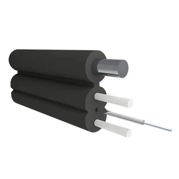 Кабель оптический B-OptiX, с дополнительным несущим элементом (2*0,5 FRP + проволока 1.0 мм), 1 волокно