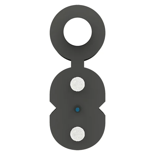 Кабель оптический B-OptiX, с дополнительным несущим элементом (2*0,5 FRP + проволока 1.0 мм), 1 волокно