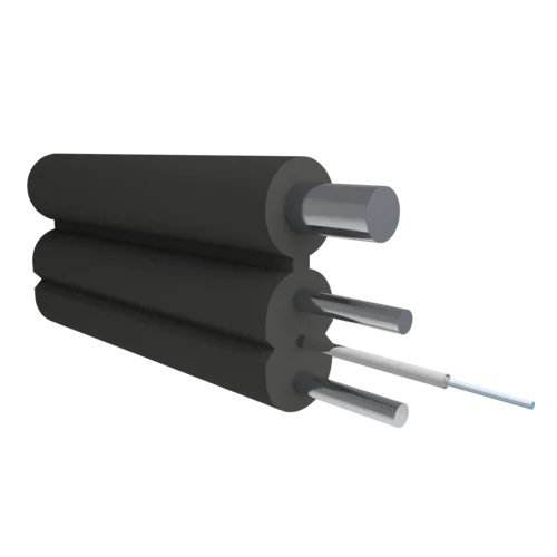 Кабель оптический B-OptiX, с дополнительным несущим элементом (проволока 1.0 мм), 1 волокно