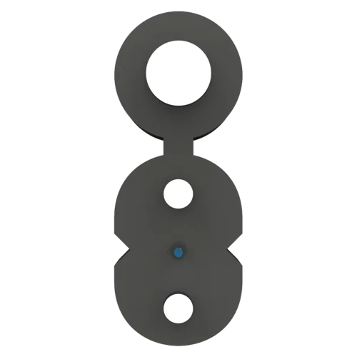 Кабель оптический B-OptiX, с дополнительным несущим элементом (проволока 1.0 мм), 1 волокно