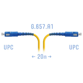 Патчкорд оптический B-Optix SC/UPC SM G.657.A1 20 метров