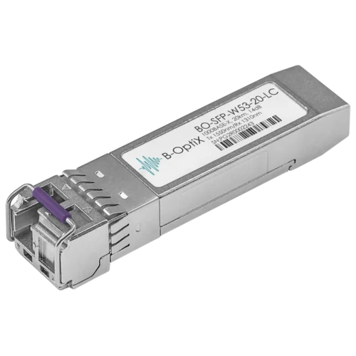 Модуль B-OptiX SFP WDM, дальность до 20км LC (14dB), 1550нм