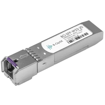 Модуль B-OptiX SFP WDM, дальность до 20км (14dB), 1550нм