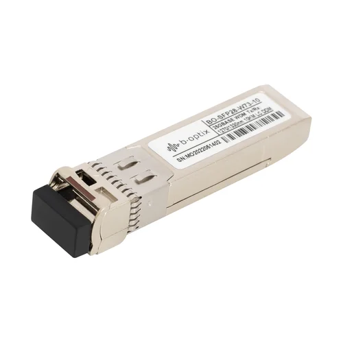 Модуль SFP28 WDM, 25GBASE, разъем LC, дальность до 10км, 1270нм