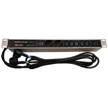 Блок розеток с АВР BONCH-ATS/PDU 16A-2S-5C13-1C19-S/S