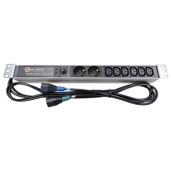 Блок розеток с АВР BONCH-ATS/PDU 8A-2S/6C13-C14/C14